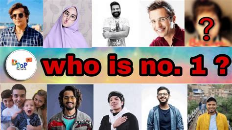 Top 10 YouTubers In Asia .